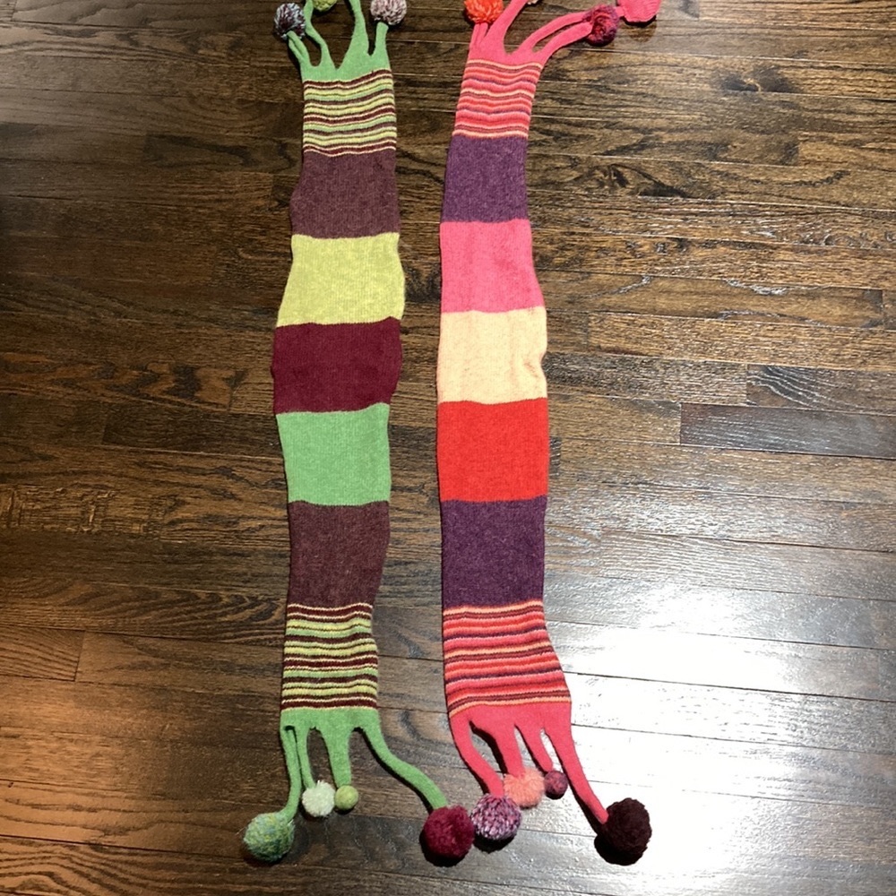 TAIT & STYLE Orkney Scotland 100%wool scarf set